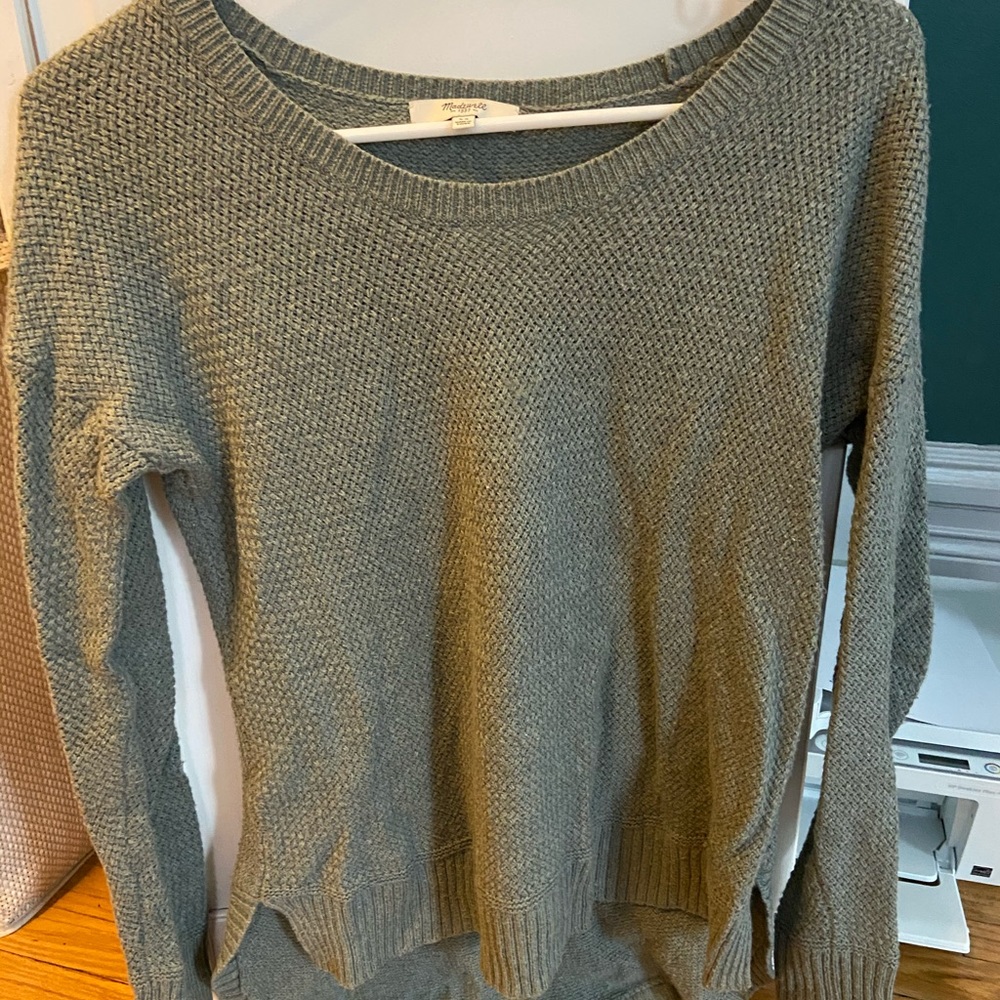 Madewell scoop neck sweater